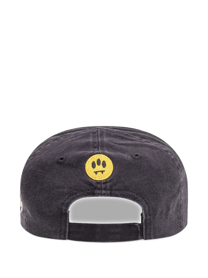 Barrow Cappellino Nero Unisex Ricamo Orso 3