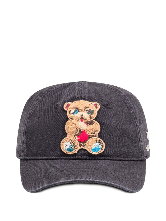 Barrow Cappellino Nero Unisex Ricamo Orso 1