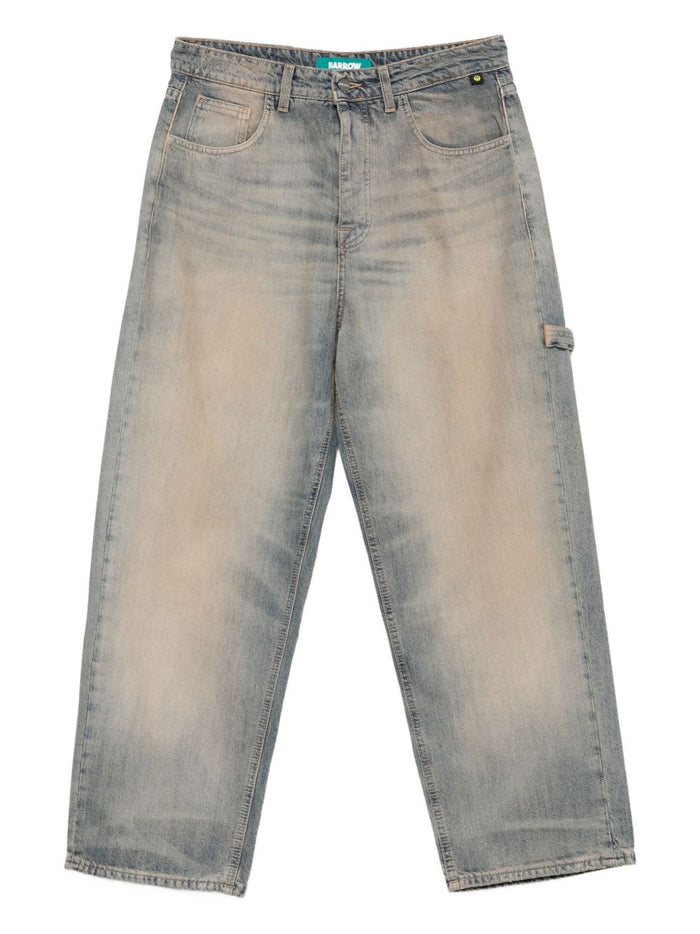 Barrow Jeans Blu-Ruggine Unisex Stonewashed 5