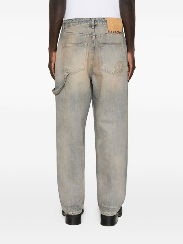 Barrow Jeans Blu-Ruggine Unisex Stonewashed 2