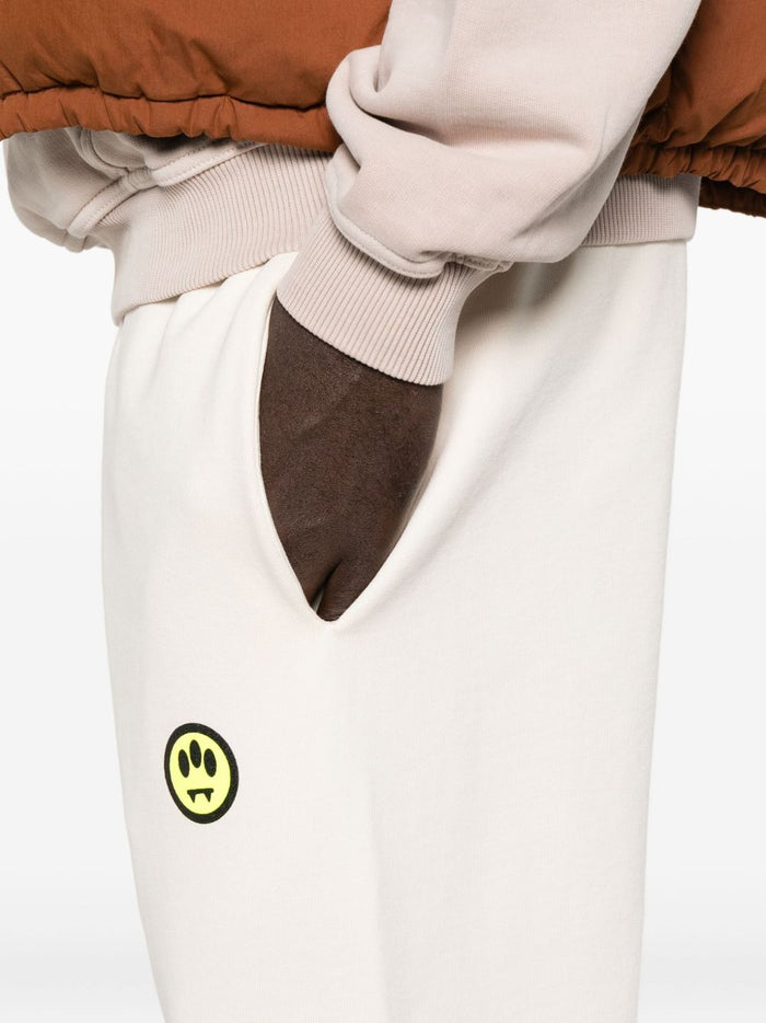Barrow Unisex-Hose mit Logo in Creme 4