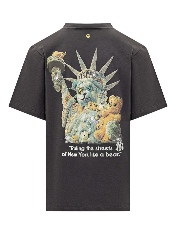 Barrow T-shirt Grigio Unisex Statua della Libertà 2