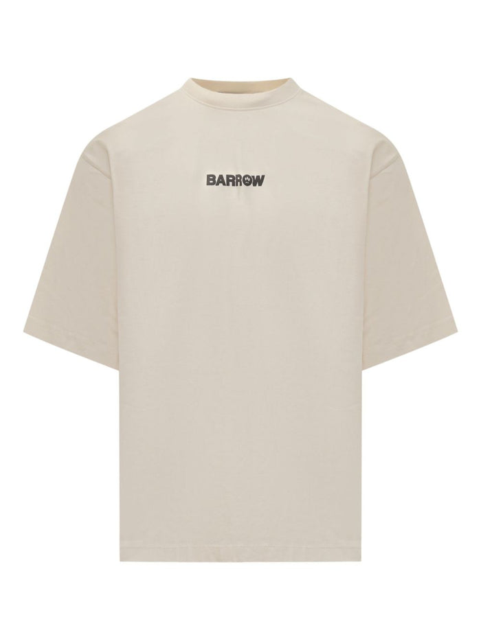 Barrow T-shirt Crema Unisex Orso Posteriore 1