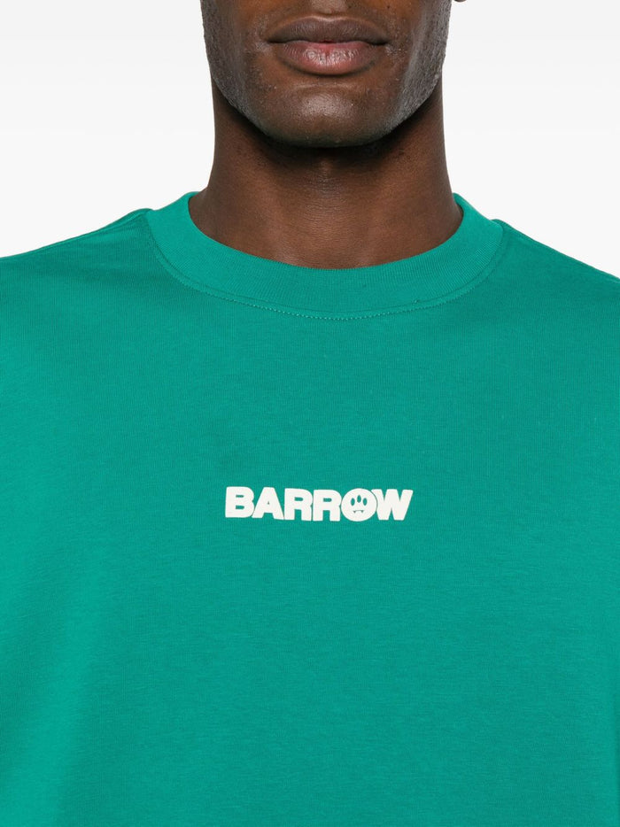 Barrow T-shirt Verde Unisex Stampa Logo 4