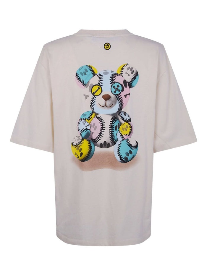 Barrow Unisex T-Shirt mit Bären-Print, Creme 2