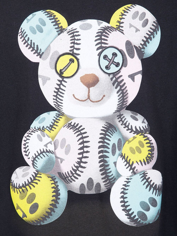 Barrow Unisex T-Shirt mit schwarzem Bären-Print 2