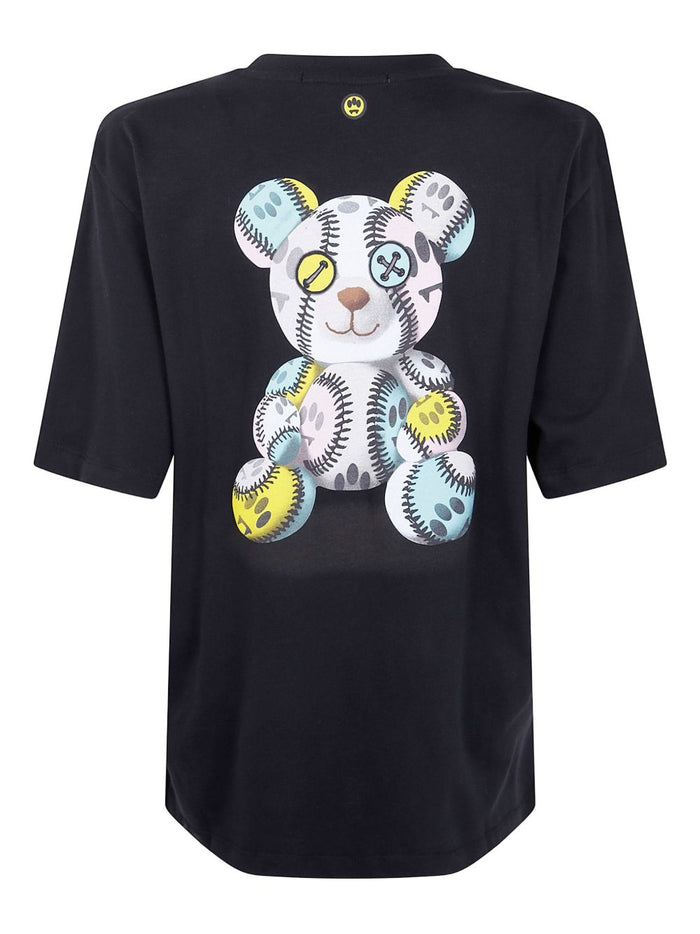 Barrow Unisex T-Shirt mit schwarzem Bären-Print 3