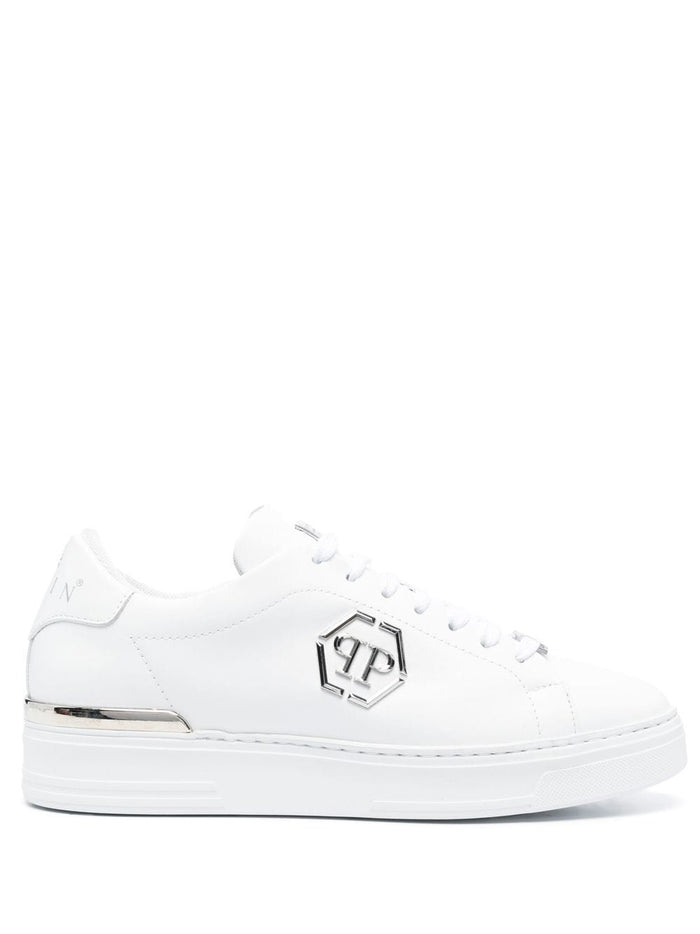 Philipp Plein Scarpa Bianco Uomo Hexagonal 1