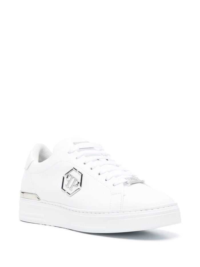 Philipp Plein Scarpa Bianco Uomo Hexagonal 2