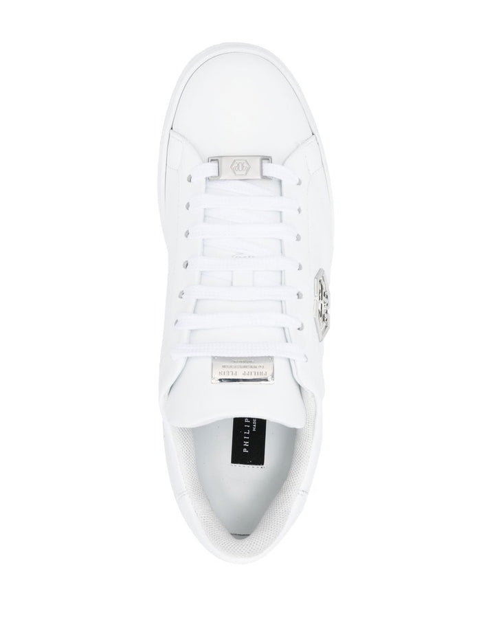 Philipp Plein Scarpa Bianco Uomo Hexagonal 3