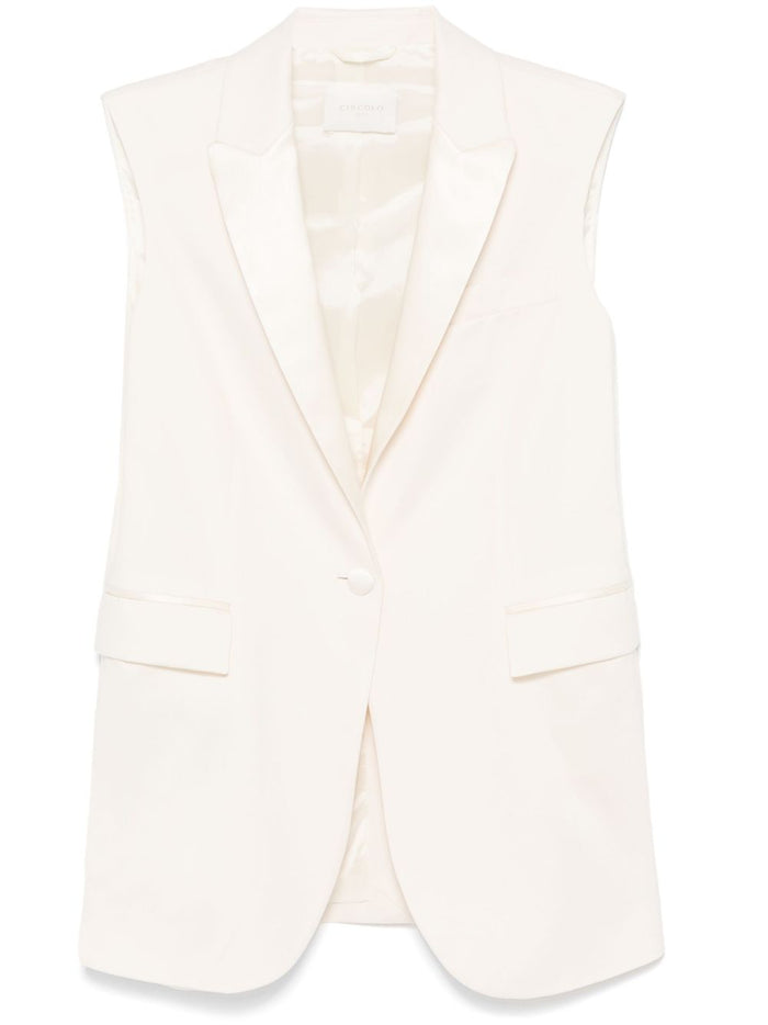 Circolo 1901 Beige Women's Vest 1