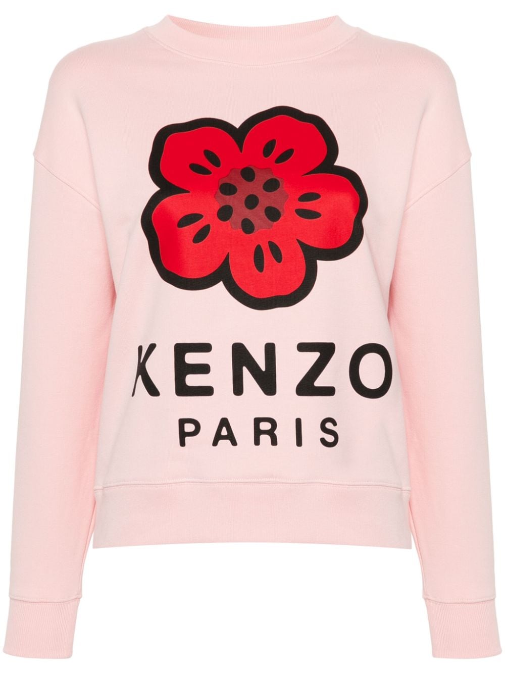 Kenzo Women s Pink Sweatshirt Boke Flower Print Dipierro