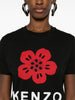 Kenzo T-shirt Nero Donna Stampa Fiore Boke 4