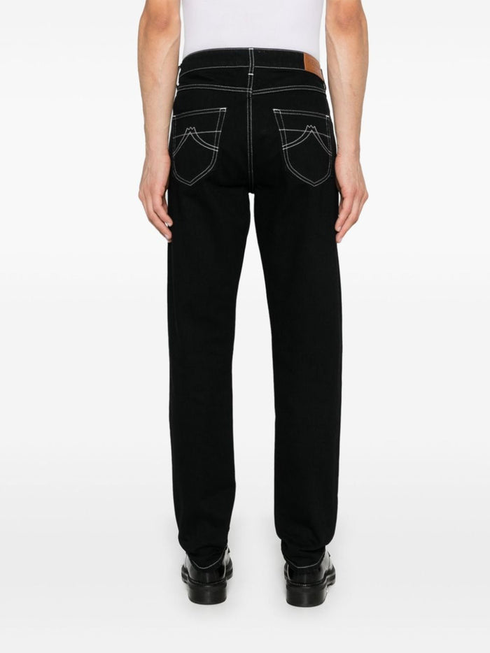 Kenzo Pantalone Nero Uomo Bara 3