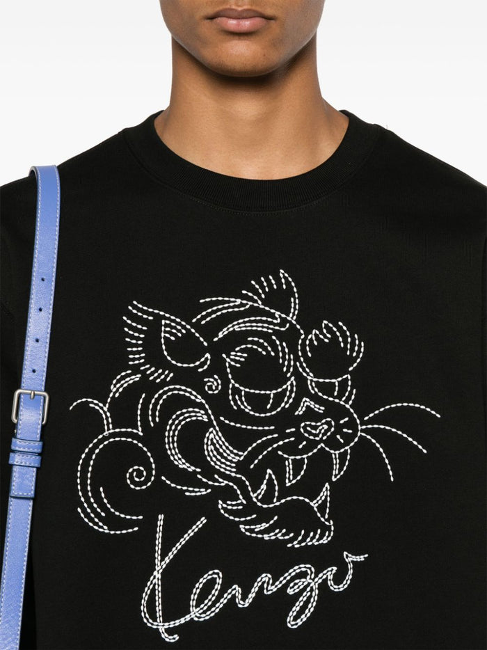 Kenzo Sweatshirt Black Man 2