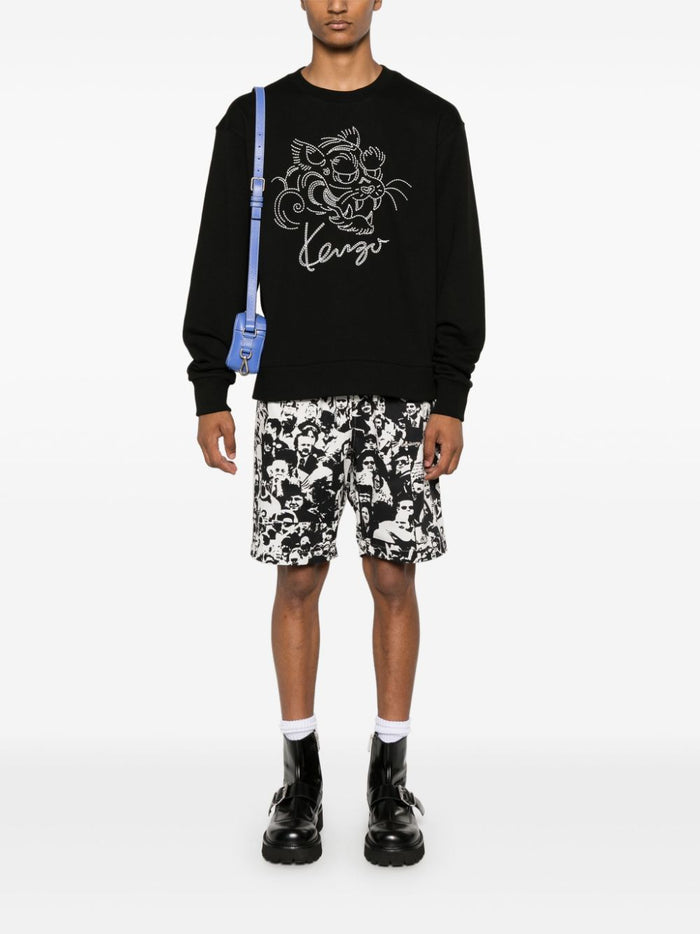 Kenzo Sweatshirt Black Man 3