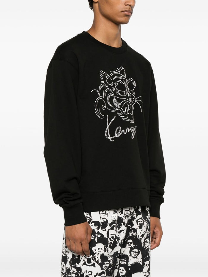 Kenzo Sweatshirt Black Man 4