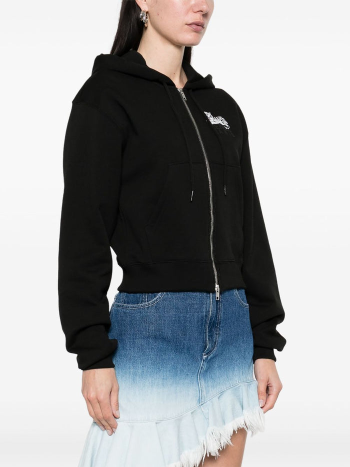 Kenzo Sweatshirt Black Woman 4