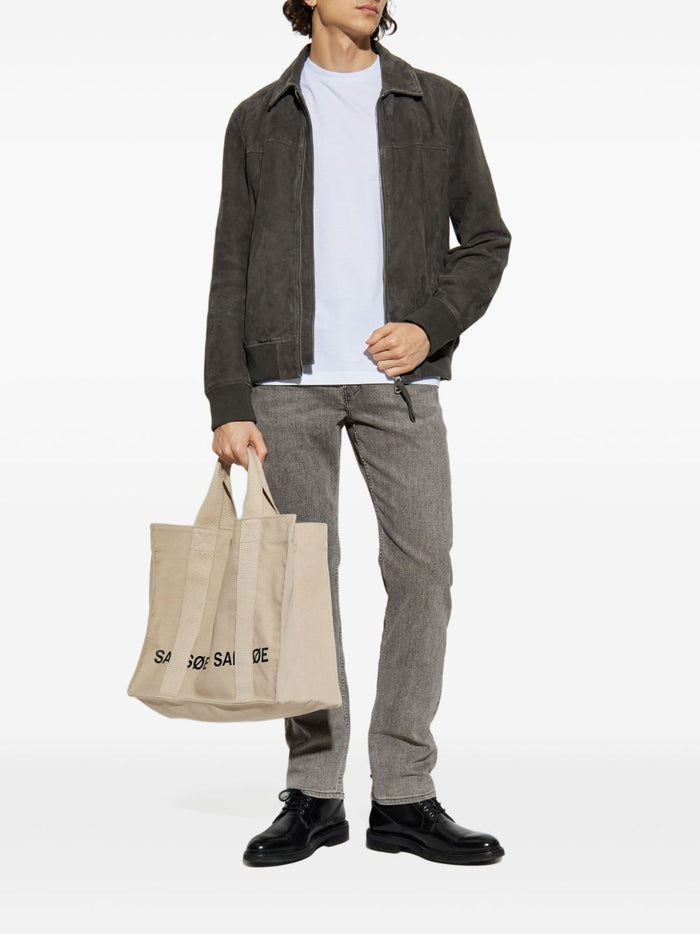 Kenzo T-shirt Bianco Uomo Stampa Micro Fiore con Logo 2