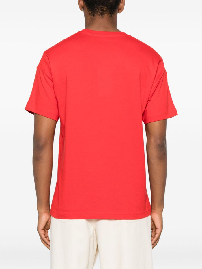 Kenzo T-shirt Rosso Uomo Stampa Logo Boke 2
