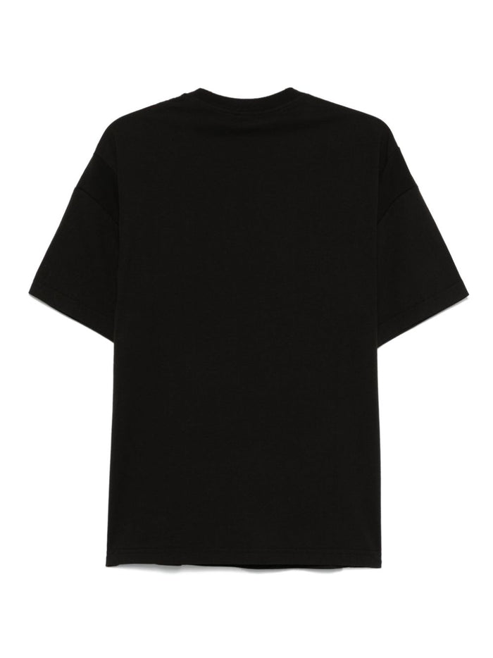 Kenzo T-shirt Nero Uomo Logo sul Petto 2