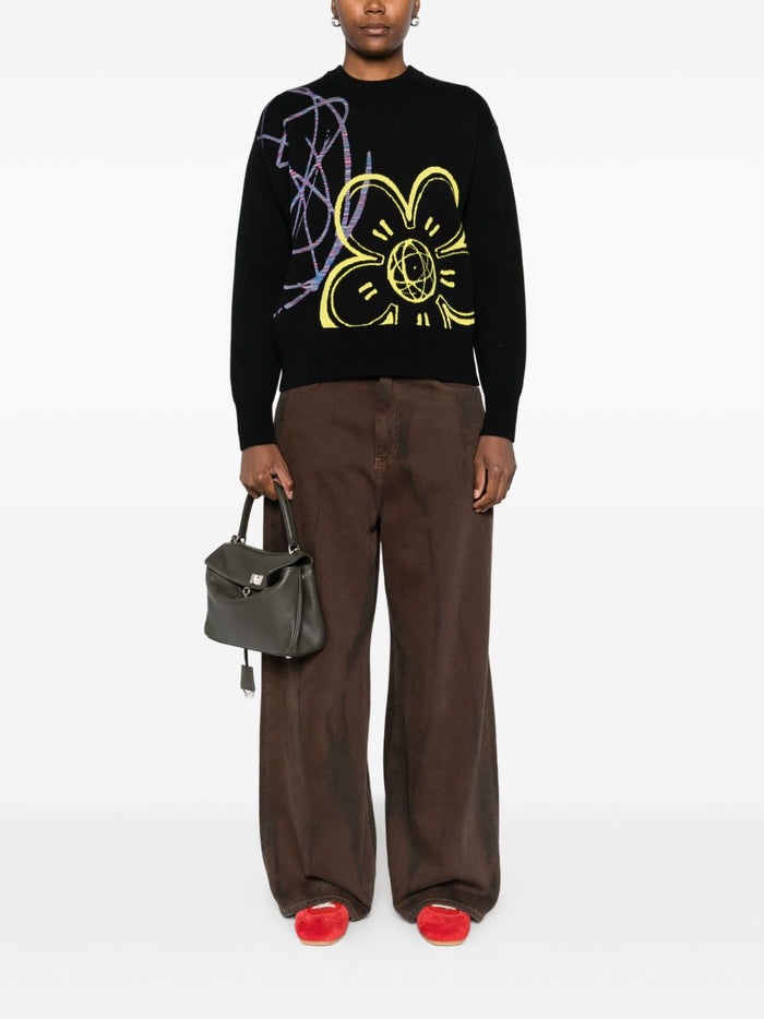 Kenzo x Futura 2000 Maglia Nero Donna 2