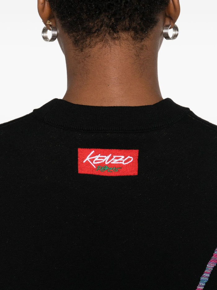 Kenzo x Futura 2000 Maglia Nero Donna 4