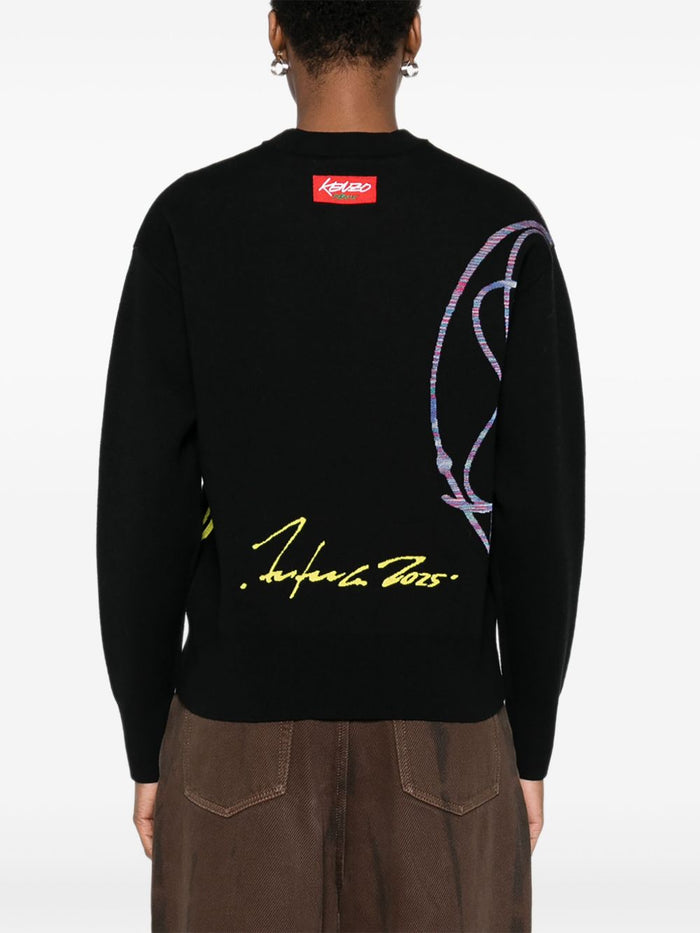 Kenzo x Futura 2000 Maglia Nero Donna 3