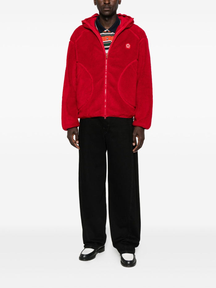 Kenzo Giubbotto Rosso Uomo Ecopelliccia Fiore Boke 2