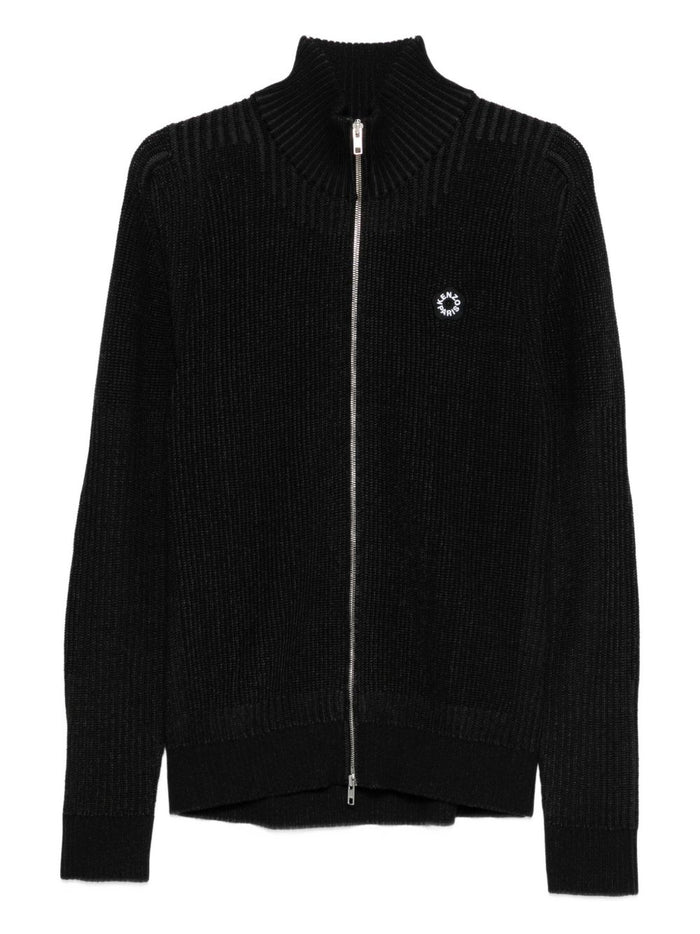 Kenzo Tiger Crest Uomo Cardigan Nero 5