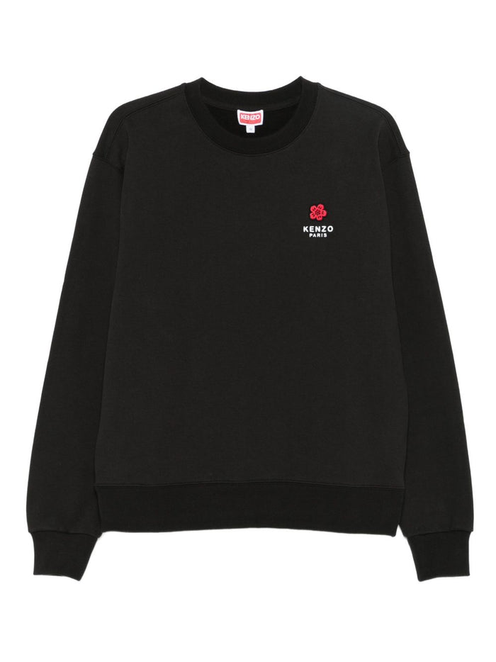 Kenzo Herren Sweatshirt mit Bokeh-Blume auf der Rückseite in Schwarz 5