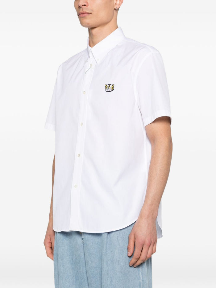 Kenzo Hemd Tiger Crest Herren Weiß 1