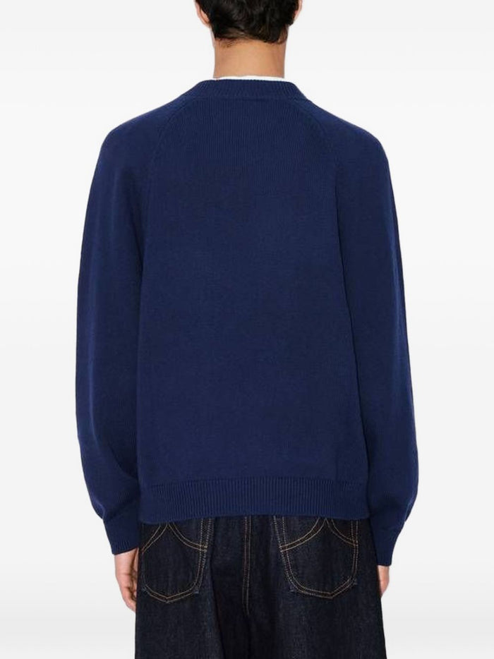 Kenzo Felpa Applicazioni Uomo Blu 2