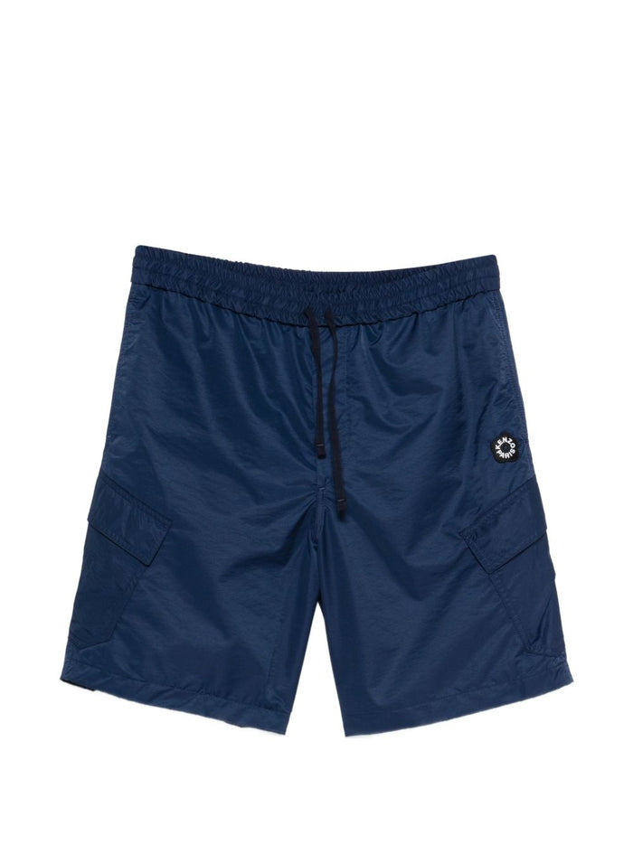 Kenzo Short Fiore Boke Uomo Blu 5