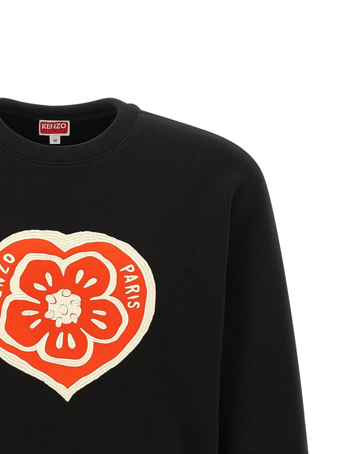 Kenzo Felpa Cuore Boke Uomo Nero 2