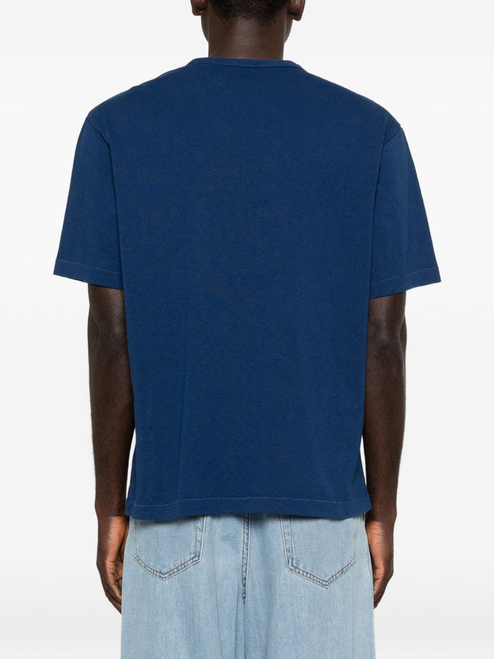 Kenzo T-Shirt Fiore Boke Uomo Blu 3