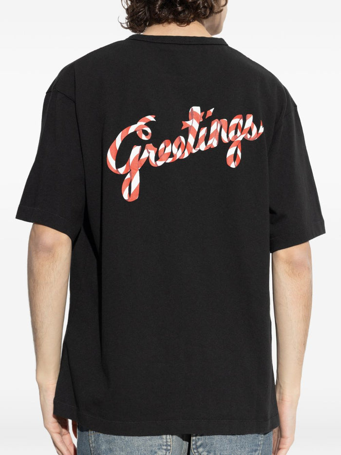 Kenzo T-Shirt Winter Holidays Uomo Nero 3