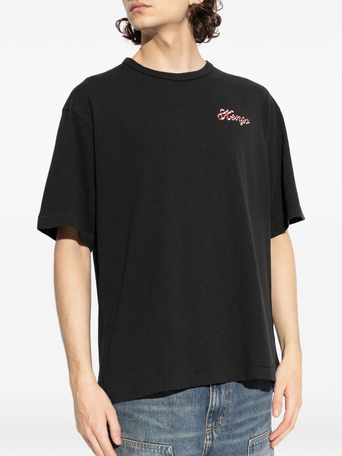 Kenzo T-Shirt Winter Holidays Uomo Nero 1