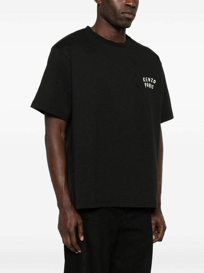 Kenzo T-Shirt Cuore Posteriore Uomo Nero 2
