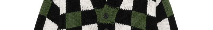 Kenzo Cardigan Verde Uomo - Dipierro