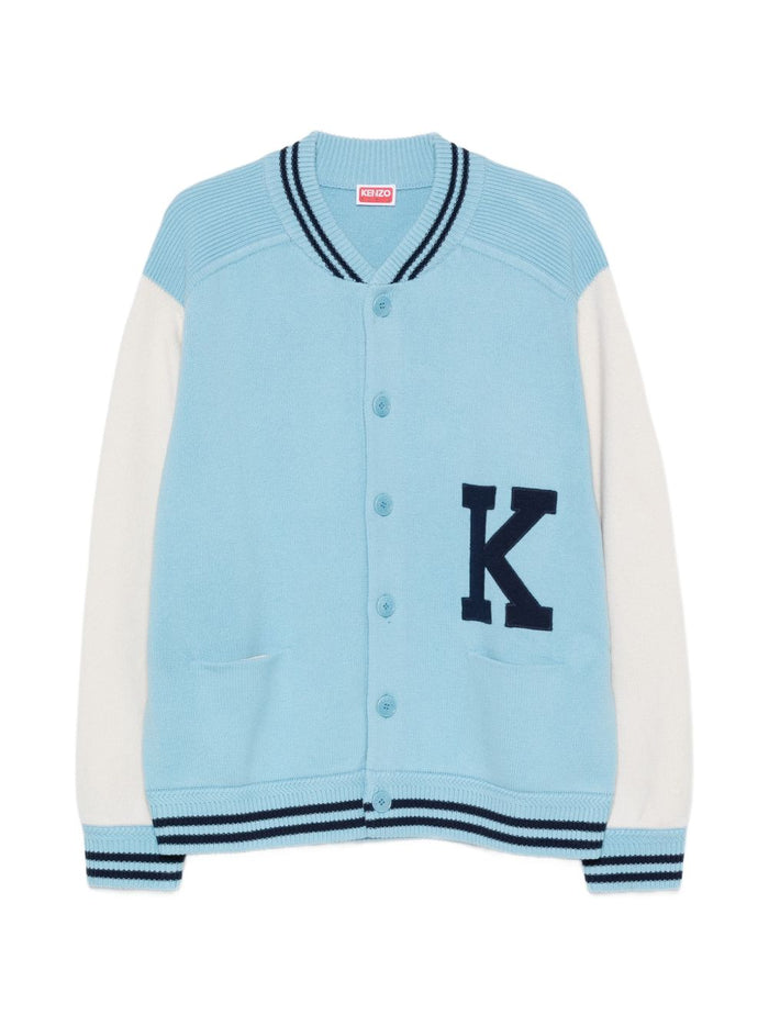 Kenzo Cardigan Blu Uomo 1