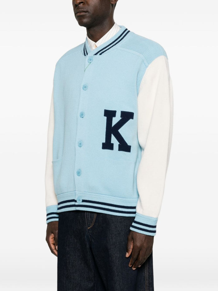 Kenzo Cardigan Blu Uomo 3