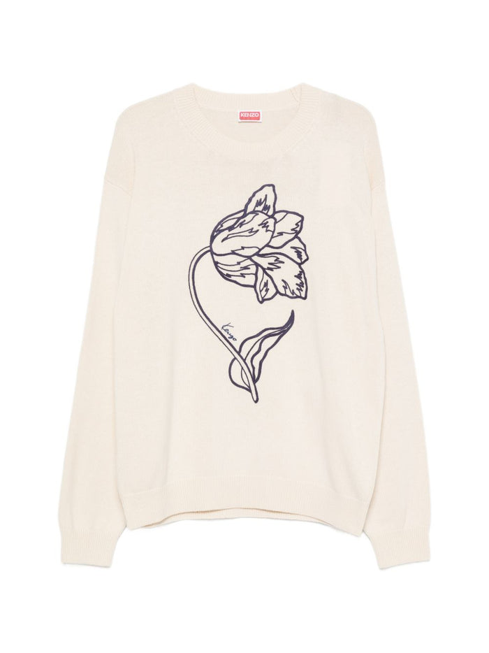 Kenzo Maglia Bianco Uomo 1