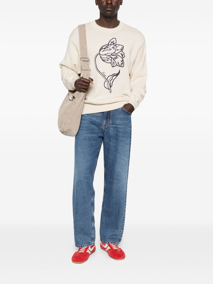 Kenzo Maglia Bianco Uomo 2