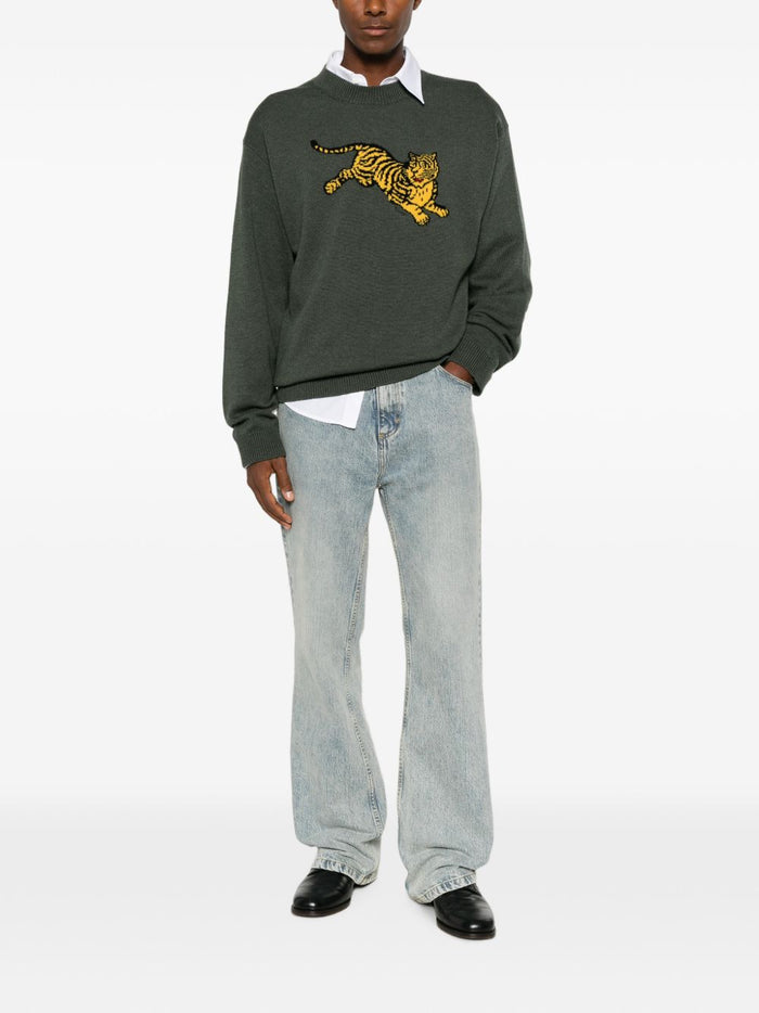 Kenzo Maglia Verde Uomo 4