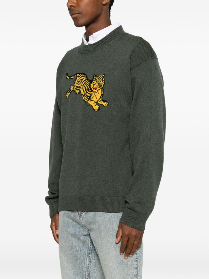 Kenzo Maglia Verde Uomo 5