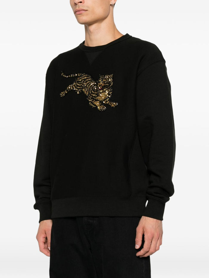 Kenzo Felpa Nero Uomo 4