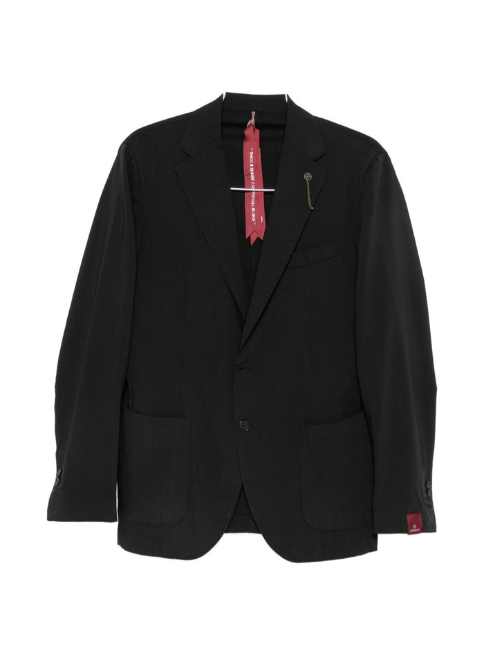 Santaniello Men's Black Suit 1