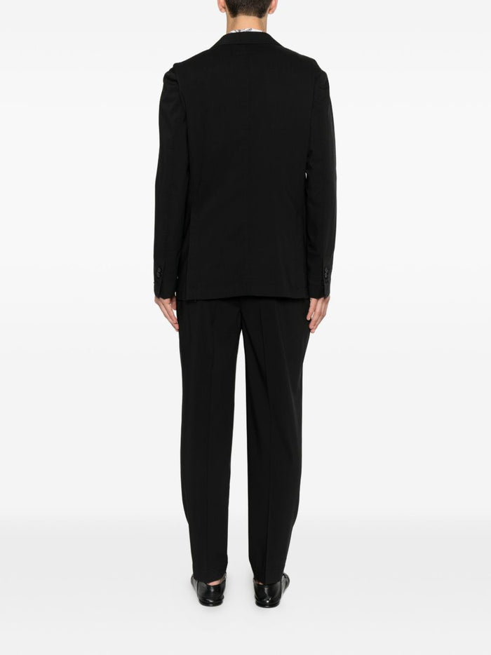 Santaniello Men's Black Suit 4