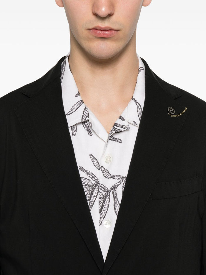 Santaniello Men's Black Suit 5